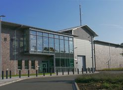 Gebäude der Justizvollzugsanstalt Düsseldorf